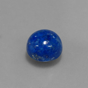 3.61캐럿 천연 로열 블루 라피스 라줄리, 라운드 컷, 8.63 mm, 불투명체