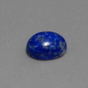 2.30캐럿 천연 로열 블루 라피스 라줄리, 타원형 컷, 9.2×7.2 mm, 불투명체