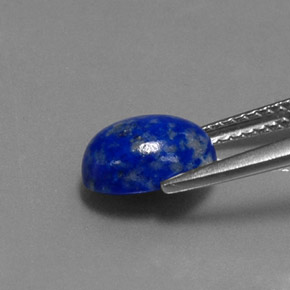 2.30캐럿 천연 로열 블루 라피스 라줄리, 타원형 컷, 9.2×7.2 mm, 불투명체