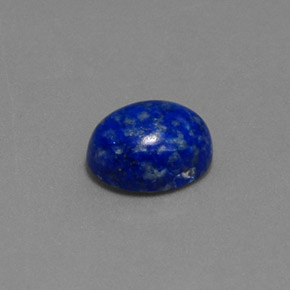 2.17캐럿 천연 로열 블루 라피스 라줄리, 타원형 컷, 8.7×7 mm, 불투명체