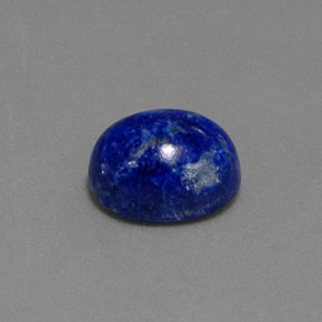 2.82캐럿 천연 로열 블루 라피스 라줄리, 타원형 컷, 9.2×7.3 mm, 불투명체