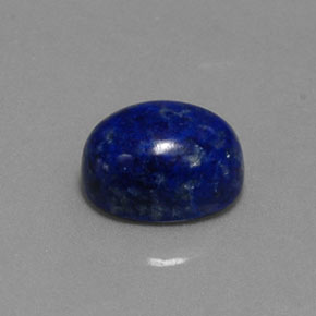 2.89캐럿 천연 로열 블루 라피스 라줄리, 타원형 컷, 9.3×7.2 mm, 불투명체