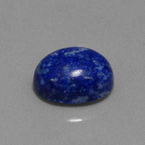 3.23캐럿 천연 로열 블루 라피스 라줄리, 타원형 컷, 10.1×8.2 mm, 불투명체