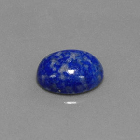 1.67캐럿 천연 로열 블루 라피스 라줄리, 타원형 컷, 8.8×7 mm, 불투명체