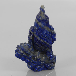 59.27캐럿 천연 로열 블루 라피스 라줄리, 멋진 모양, 35.6×24.4 mm, 불투명체