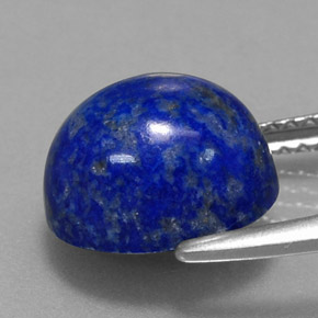 4.27캐럿 천연 로열 블루 라피스 라줄리, 타원형 컷, 10.1×8.2 mm, 불투명체