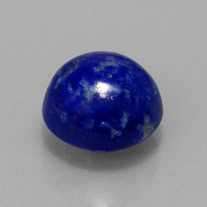 3.48캐럿 천연 로열 블루 라피스 라줄리, 라운드 컷, 9.08 mm, 불투명체
