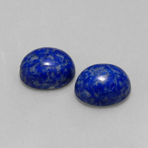 캐럿 천연 로열 블루 라피스 라줄리 보석, 타원형 컷, 9.9×8 mm, 불투명체