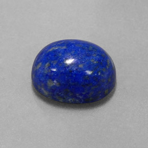 3.73캐럿 천연 로열 블루 라피스 라줄리, 타원형 컷, 10×8 mm, 불투명체