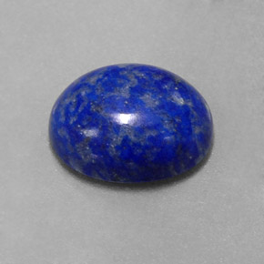 3.72캐럿 천연 로열 블루 라피스 라줄리, 타원형 컷, 11.1×9.2 mm, 불투명체