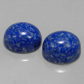 캐럿 천연 로열 블루 라피스 라줄리 보석, 타원형 컷, 11.1×9.1 mm, 불투명체