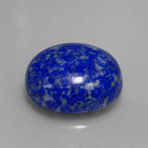 8.81캐럿 천연 로열 블루 라피스 라줄리, 타원형 컷, 14.1×12.1 mm, 불투명체