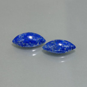 캐럿 천연 로열 블루 라피스 라줄리 보석, 마퀴즈, 11.2×5.6 mm, 불투명체