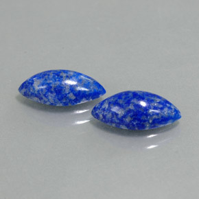 캐럿 천연 로열 블루 라피스 라줄리 보석, 마퀴즈, 11.9×6 mm, 불투명체