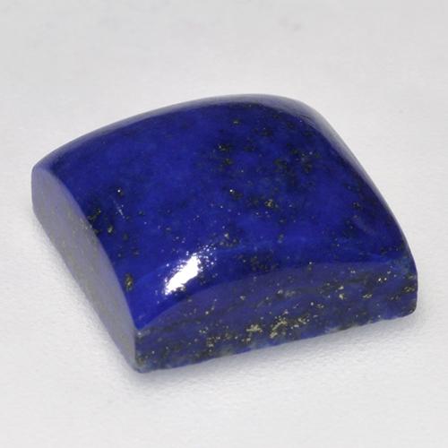 7.85캐럿 천연 강렬한 네이비 블루 라피스 라줄리, 스퀘어, 11×11 mm, 불투명체