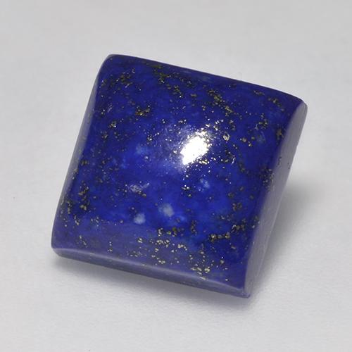 7.97캐럿 천연 강렬한 네이비 블루 라피스 라줄리, 스퀘어, 11×11 mm, 불투명체