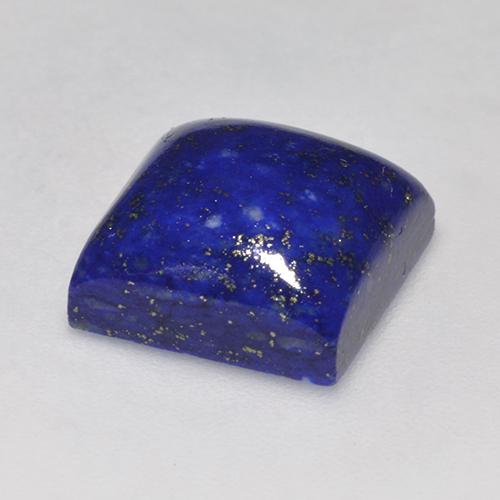 7.97캐럿 천연 강렬한 네이비 블루 라피스 라줄리, 스퀘어, 11×11 mm, 불투명체