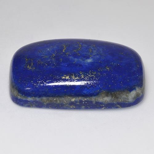 50.14캐럿 천연 다크 블루 라피스 라줄리, 쿠션 컷, 30.3×20.1 mm, 불투명체