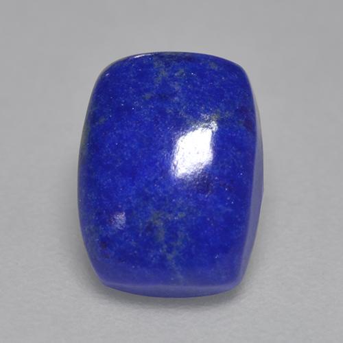 1.32캐럿 천연 밝은 파란색 라피스 라줄리, 쿠션 컷, 8×6 mm, 불투명체