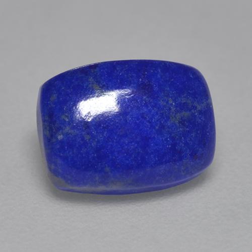 1.32캐럿 천연 밝은 파란색 라피스 라줄리, 쿠션 컷, 8×6 mm, 불투명체