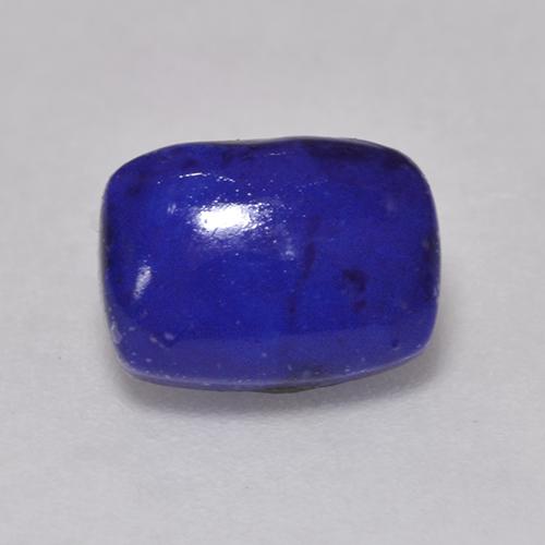 1.47캐럿 천연 강렬한 네이비 블루 라피스 라줄리, 쿠션 컷, 8.2×6.1 mm, 불투명체