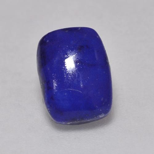 1.47캐럿 천연 강렬한 네이비 블루 라피스 라줄리, 쿠션 컷, 8.2×6.1 mm, 불투명체