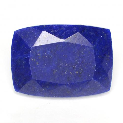 6.36캐럿 천연 네이비 블루 라피스 라줄리, 쿠션 컷, 14.1×10.2 mm, 불투명체