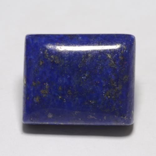 17.06캐럿 천연 매우 깊은 파란색 라피스 라줄리, 바게트, 14.9×12.1 mm, 불투명체