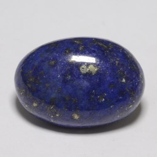 11.63캐럿 천연 매우 깊은 파란색 라피스 라줄리, 타원형 컷, 17.3×12.1 mm, 불투명체