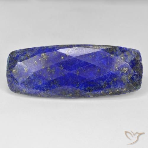35.68캐럿 쿠션 로즈 컷 라피스 라줄리, 아프가니스탄산 42.9 x 16.7mm, Photo A