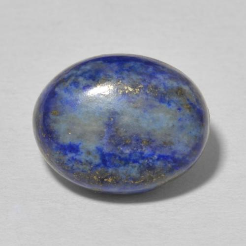 8.88ct 자연스러운 미디엄 블루 청금석, 타원형, 불투명체