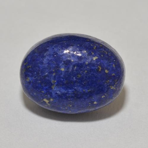 14.60ct 자연스러운 네이비 블루 청금석, 타원형, 불투명체