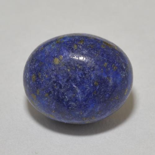 7.40ct 자연스러운 네이비 블루 청금석, 타원형, 불투명체