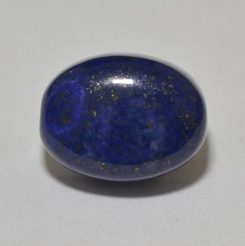11.60ct 자연스러운 네이비 블루 청금석, 타원형, 불투명체