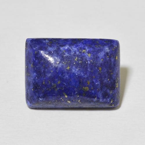 9.54ct 자연스러운 진한 파란색 청금석, 바게트, 불투명체