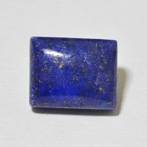 12.19ct 자연스러운 딥 이집트 블루 청금석, 바게트, 불투명체