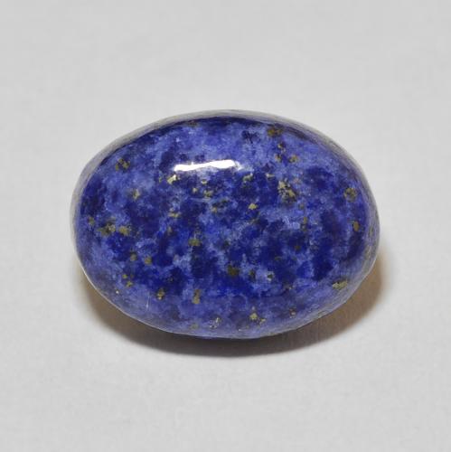 9.70ct 자연스러운 네이비 블루 청금석, 타원형, 불투명체