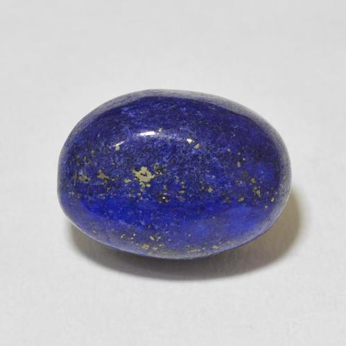 9.54ct 자연스러운 진한 파랑 청금석, 타원형, 불투명체