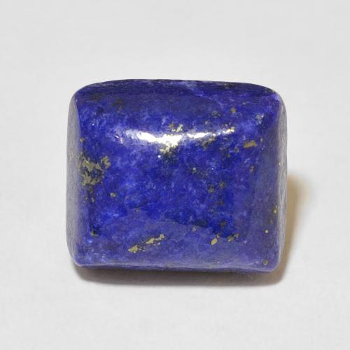 8.67ct 자연스러운 진한 파랑 청금석, 바게트, 불투명체