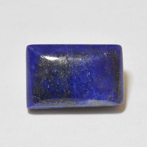 10.43ct 자연스러운 강렬한 네이비 블루 청금석, 바게트, 불투명체
