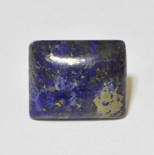 5.85ct 자연스러운 진한 파랑 청금석, 바게트, 불투명체