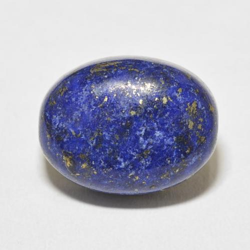 14.49ct 자연스러운 딥 이집트 블루 청금석, 타원형, 불투명체