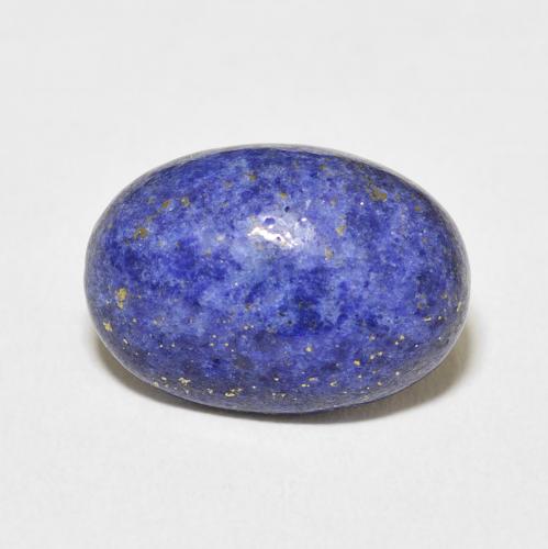 8.50ct 자연스러운 네이비 블루 청금석, 타원형, 불투명체
