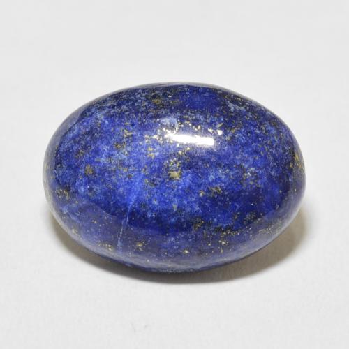 13.66ct 자연스러운 밝은 파란색 청금석, 타원형, 불투명체