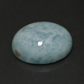8.85캐럿 천연 블루 그린 라리마, 타원형 컷, 15.3×12 mm, 불투명체