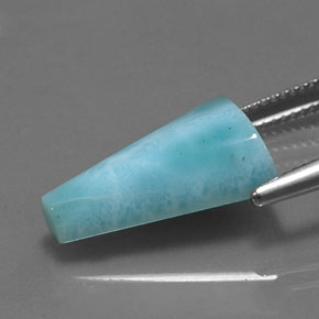 10.35캐럿 천연 파란색 라리마, 멋진 모양, 불투명체