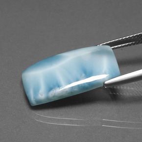 11.31캐럿 천연 그린 블루 라리마, 쿠션 컷, 불투명체