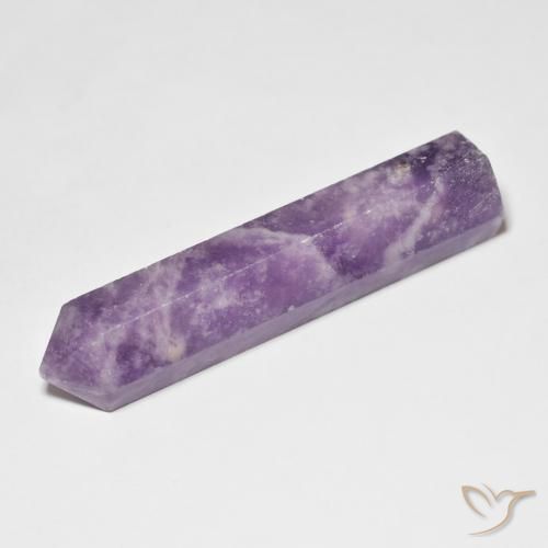 29.14ct 자연스러운 모브 바이올렛 레피돌라이트, 팬시한, 불투명체