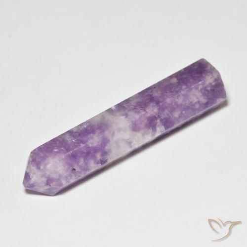 27.54ct 자연스러운 모브 바이올렛 레피돌라이트, 팬시한, 불투명체