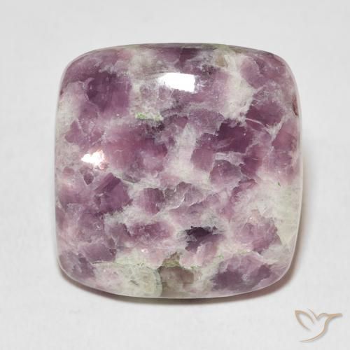 23.76ct 자연스러운 다색 레피돌라이트, 방석, 불투명체